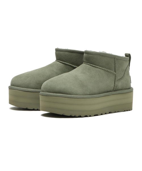 アグ レディース ブーツ/ウォーカー 1135092 CHE アグ UGG 1135092 UGG W CLASSIC ULTRA MINI PLATFORM CHE （CHE