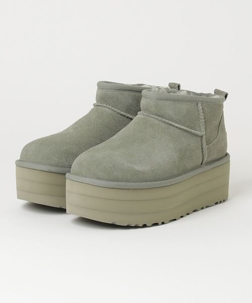 UGG レディース ブーツ/ウォーカー 1135092 SAN UGG（アグ）の「W CLASSIC ULTRA MINI PLATFORM 1135092（ブーツ