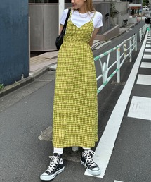 CIAOPANIC | アソート柄バックオープンキャミワンピース(ワンピース)