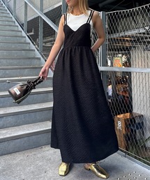 CIAOPANIC（チャオパニック）の「アソート柄バックオープンキャミワンピース（ワンピース・レディース）」
