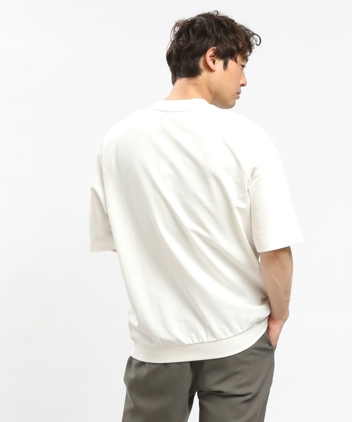 GLOBAL WORK Smile Seed Store(グローバルワーク スマイルシードストア)の「サマースウェットTシャツ/100670(Tシャツ/カットソー・メンズ・杢グレー/ブラック/セージグリーン/オフホワイト・X-LARGE/SMALL/LARGE/MEDIUM)」の10枚目の写真