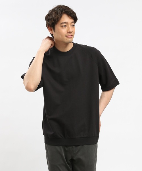 GLOBAL WORK Smile Seed Store(グローバルワーク スマイルシードストア)の「サマースウェットTシャツ/100670(Tシャツ/カットソー・メンズ・杢グレー/ブラック/セージグリーン/オフホワイト・X-LARGE/SMALL/LARGE/MEDIUM)」の15枚目の写真
