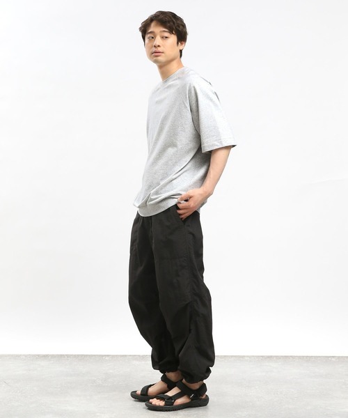 GLOBAL WORK Smile Seed Store(グローバルワーク スマイルシードストア)の「サマースウェットTシャツ/100670(Tシャツ/カットソー・メンズ・杢グレー/ブラック/セージグリーン/オフホワイト・X-LARGE/SMALL/LARGE/MEDIUM)」の19枚目の写真