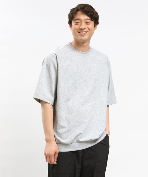 GLOBAL WORK Smile Seed Store(グローバルワーク スマイルシードストア)の「サマースウェットTシャツ/100670(Tシャツ/カットソー・メンズ・杢グレー/ブラック/セージグリーン/オフホワイト・X-LARGE/SMALL/LARGE/MEDIUM)」の21枚目の写真