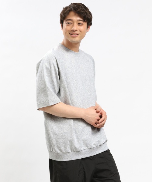 GLOBAL WORK Smile Seed Store(グローバルワーク スマイルシードストア)の「サマースウェットTシャツ/100670(Tシャツ/カットソー・メンズ・杢グレー/ブラック/セージグリーン/オフホワイト・X-LARGE/SMALL/LARGE/MEDIUM)」の22枚目の写真