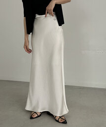 CAPRICIEUX LE'MAGE | 【C.L】サテンマキシスカート(スカート)