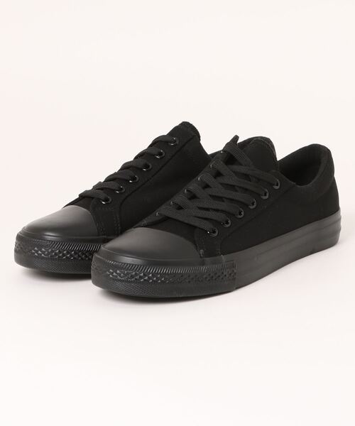 STYLEBLOCK(スタイルブロック)の「ローカットスニーカー(スニーカー・メンズ・ブラック/ブラック×ブラック/グレー/ホワイト・27.0cm/28.0cm/26.5cm)」の4枚目の写真