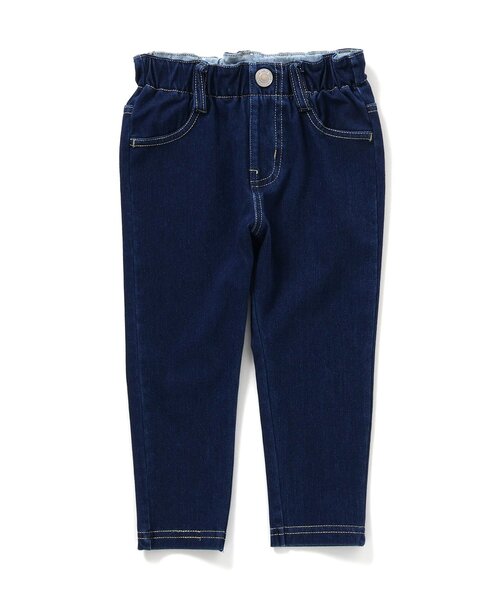 BREEZE（ブリーズ）の「【ストレッチ】デニムニットレギンス_９分丈（レギンス/スパッツ・キッズ・ブルー/サックスブルー・90/100/110/120/80/130）」の12枚目の写真