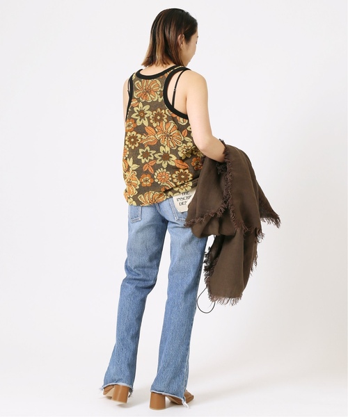 INSCRIRE(アンスクリア)の「《追加2》【INSCRIRE /アンスクリア】002 Flare Denim:デニム(デニムパンツ・レディース・サックスブルー・30/29/28/31)」の21枚目の写真