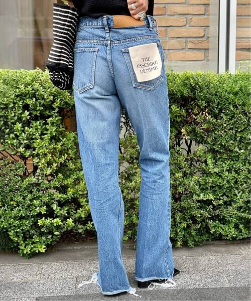 INSCRIRE アンスクリア002 Flare Denim フレアデニム