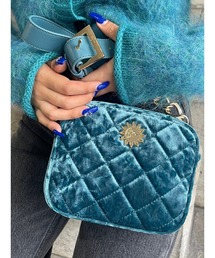 EVRIS | ベロアキルティングBAG(ショルダーバッグ)