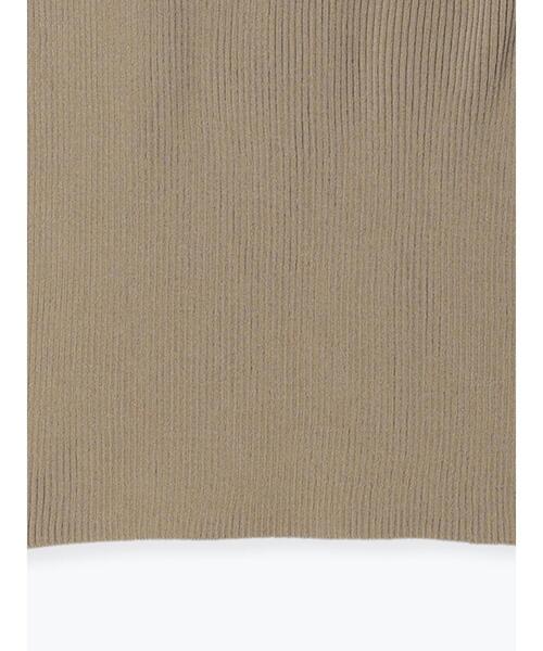Te chichi（テチチ）の「リブニットタンクトップ(カップ付)（ニット/セーター・レディース・オフホワイト/ブラック/ブラウン・F）」の11枚目の写真