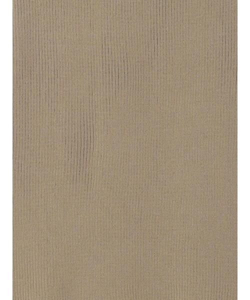 Te chichi（テチチ）の「リブニットタンクトップ(カップ付)（ニット/セーター・レディース・オフホワイト/ブラック/ブラウン・F）」の4枚目の写真