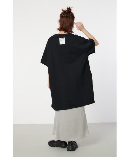 RODEO CROWNS WIDE BOWL(ロデオクラウンズワイドボウル)の「ネームパッチワンピース(ワンピース・レディース・ピンク/オフホワイト/ブラック/ダークグリーン・FREE)」の7枚目の写真