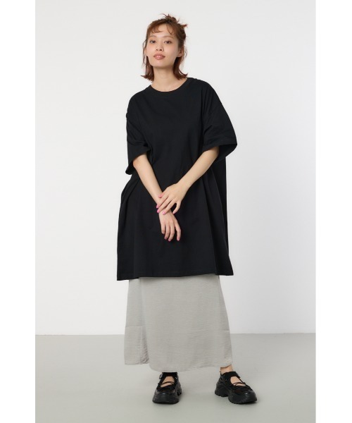 RODEO CROWNS WIDE BOWL(ロデオクラウンズワイドボウル)の「ネームパッチワンピース(ワンピース・レディース・ピンク/オフホワイト/ブラック/ダークグリーン・FREE)」の5枚目の写真