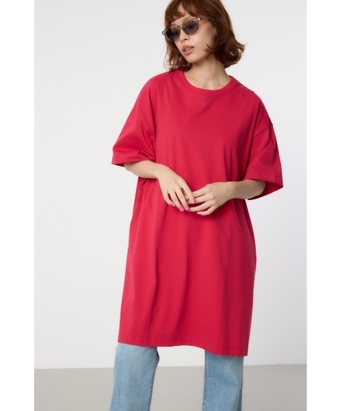 RODEO CROWNS WIDE BOWL(ロデオクラウンズワイドボウル)の「ネームパッチワンピース(ワンピース・レディース・ピンク/オフホワイト/ブラック/ダークグリーン・FREE)」の12枚目の写真