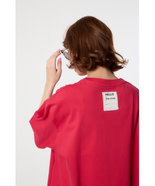 RODEO CROWNS WIDE BOWL(ロデオクラウンズワイドボウル)の「ネームパッチワンピース(ワンピース・レディース・ピンク/オフホワイト/ブラック/ダークグリーン・FREE)」の11枚目の写真