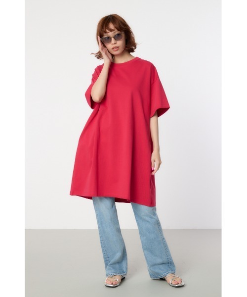 RODEO CROWNS WIDE BOWL(ロデオクラウンズワイドボウル)の「ネームパッチワンピース(ワンピース・レディース・ピンク/オフホワイト/ブラック/ダークグリーン・FREE)」の10枚目の写真