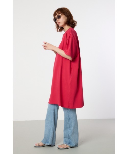 RODEO CROWNS WIDE BOWL(ロデオクラウンズワイドボウル)の「ネームパッチワンピース(ワンピース・レディース・ピンク/オフホワイト/ブラック/ダークグリーン・FREE)」の9枚目の写真