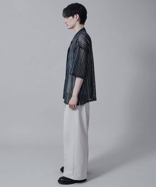 LUCY（ルーシー）の「LUCY/ストライプメッシュBIGシャツ（シャツ/ブラウス・メンズ・その他1/その他2/その他3・LARGE/MEDIUM）」の18枚目の写真