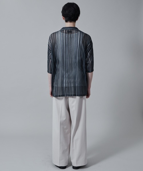 LUCY（ルーシー）の「LUCY/ストライプメッシュBIGシャツ（シャツ/ブラウス・メンズ・その他1/その他2/その他3・LARGE/MEDIUM）」の19枚目の写真