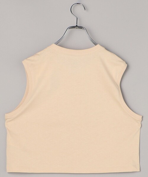 NIKE(ナイキ)の「限定展開 NIKE/ナイキ ナイキ W NSWクラブ クロップ TEE(タンクトップ・レディース・ベージュ/ブラック/ホワイト・SMALL/MEDIUM)」の7枚目の写真