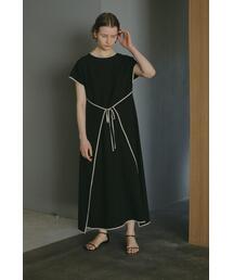 【美品】マノフ/ PIPING NARROW ワンピース　Sサイズ セール】PIPING NARROW ONE PIECE（ワンピース）｜MANOF（マノフ