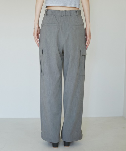 ROPE' PICNIC（ロペピクニック）の「【継続品番・新色追加】カーゴパンツ（カーゴパンツ・レディース・グレー/ブラック・36/38）」の10枚目の写真