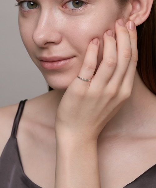 NOJESS（ノジェス）の「シルバーピンキーリング（リング・レディース・シルバー系その他・#5/#1/#3）」の2枚目の写真