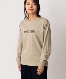 7.4oz GOOD THING 刺繍ロンTee