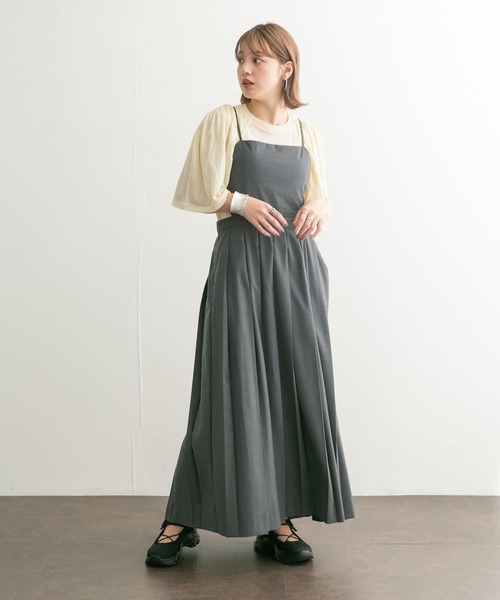 KBF（ケイビーエフ）の「フリルスリーブシアーカットソー（Tシャツ/カットソー・レディース・アイボリー/ラベンダー/ダークブラウン・ONE）」の7枚目の写真