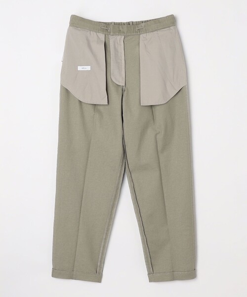 SHIPS any（シップス エニィ）の「SHIPS any: 〈洗濯機可能〉リネン混 ビスコース 1タック テーパード イージーパンツ◇（その他パンツ・メンズ・カーキ/ライトグレー/ダークグレー/ネイビー・MEDIUM/LARGE/X-LARGE）」の14枚目の写真