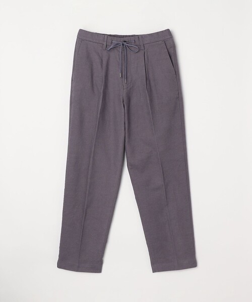 SHIPS any（シップス エニィ）の「SHIPS any: 〈洗濯機可能〉リネン混 ビスコース 1タック テーパード イージーパンツ◇（その他パンツ・メンズ・カーキ/ライトグレー/ダークグレー/ネイビー・MEDIUM/LARGE/X-LARGE）」の8枚目の写真