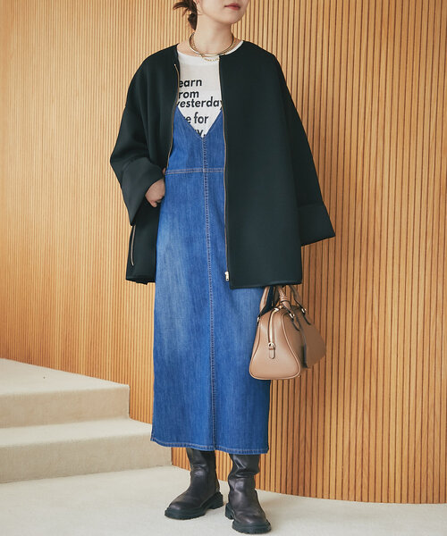 cache cache（カシュ カシュ）の「【cache cache(カシュカシュ)】シボフェイクレザーボストンバッグ（ボストンバッグ・レディース・ブラック/ベージュ/レッド・FREE）」の19枚目の写真