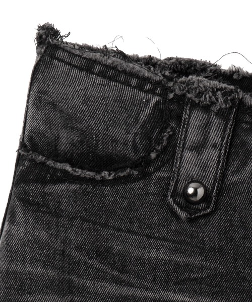dispark（ディスパーク）の「DISPARK/フリンジデニムロンスカ（デニムスカート・レディース・ブラック/ブルー系1・FREE）」の18枚目の写真