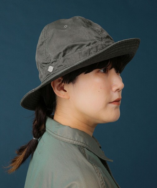 BEAMS BOY(ビームスボーイ)の「【別注】DECHO / ハンター ハット(ハット・レディース・オリーブ/ブラック・ONE SIZE)」の3枚目の写真