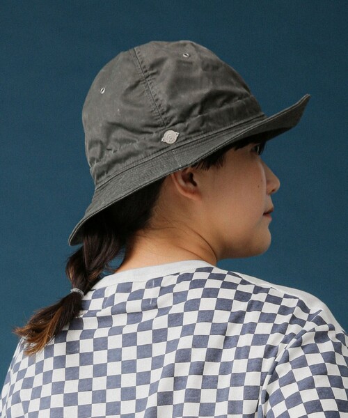 BEAMS BOY(ビームスボーイ)の「【別注】DECHO / ハンター ハット(ハット・レディース・オリーブ/ブラック・ONE SIZE)」の4枚目の写真