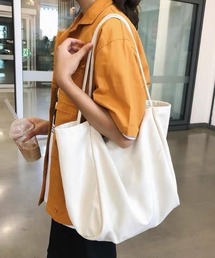 【リバーシブル】キャンバストートバッグ