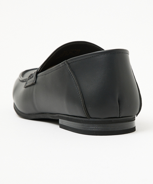 ABAHOUSE（アバハウス）の「ブラックロファースクエアトゥシリーズ/バブーシュ/ペニーローファー/ビットローファー（スリッポン・メンズ・ブラック系その他/ブラック系その他2・S/M/L）」の8枚目の写真