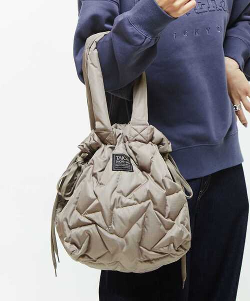 TAION（タイオン）の「【TAION】MILITARY STAR★ QUILTING TOTE BAG（トートバッグ・レディース・オリーブ/ブラック/その他/ベージュ・FREE）」の22枚目の写真