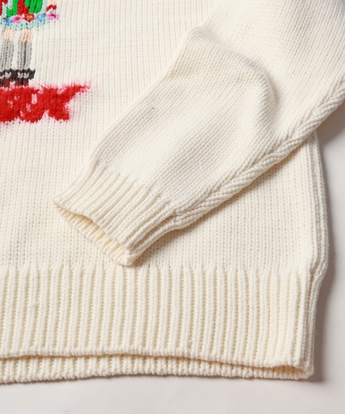 amok（アモク）の「TWINS KNIT（ニット/セーター・メンズ・ホワイト/ブラック・S/M）」の15枚目の写真