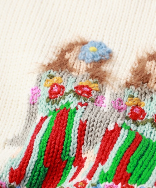 amok（アモク）の「TWINS KNIT（ニット/セーター・メンズ・ホワイト/ブラック・S/M）」の14枚目の写真