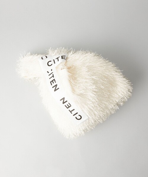 CITEN（シテン）の「＜CITEN＞フリンジ ショッパー バッグ（ハンドバッグ・レディース・ライトブルー/ブラック/ホワイト・FREE）」の9枚目の写真