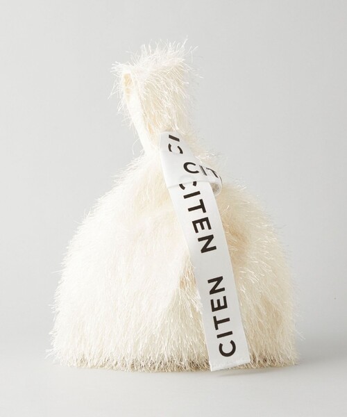 CITEN（シテン）の「＜CITEN＞フリンジ ショッパー バッグ（ハンドバッグ・レディース・ライトブルー/ブラック/ホワイト・FREE）」の11枚目の写真