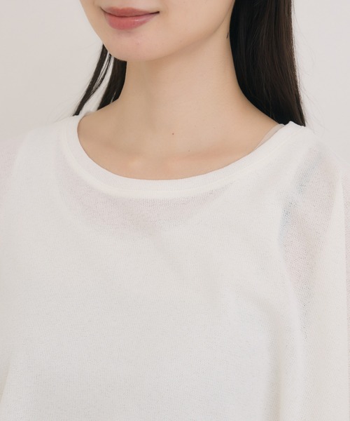 KATHARINE ROSS】日本製 ワッフルプルオーバー（Tシャツ