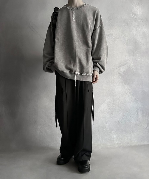 SERACE（セラス）の「【SERACE】Heavy weight vintage pigment damage