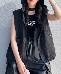 Figments | ナイロンノースリーブパーカー(ベスト)