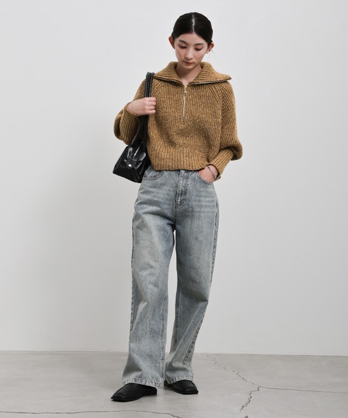 【新品未使用タグ付き】brown&streetラメニットトップス ブラウンアンドストリート Brown&Street 【セットアップ対応