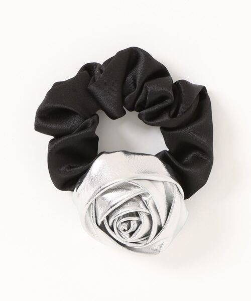 セール】シルバーローズシュシュ【結婚式/パーティ/フォーマル