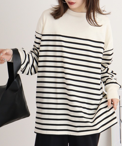 alice auaa ボーダートップス カットソー alice auaa ボーダーカットソー alice auaa | アリスアウアア